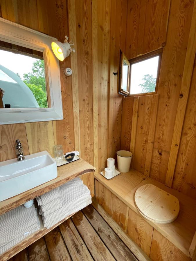 Dome Insolite Lichen Jacuzzi Et Petits-Dejeuners Inclus Gondrin Extérieur photo